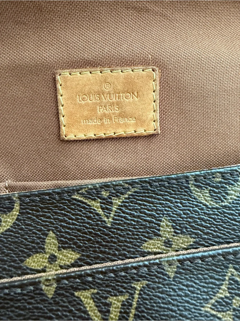 Vintage Louis Vuitton monogram bosphore messenger bag